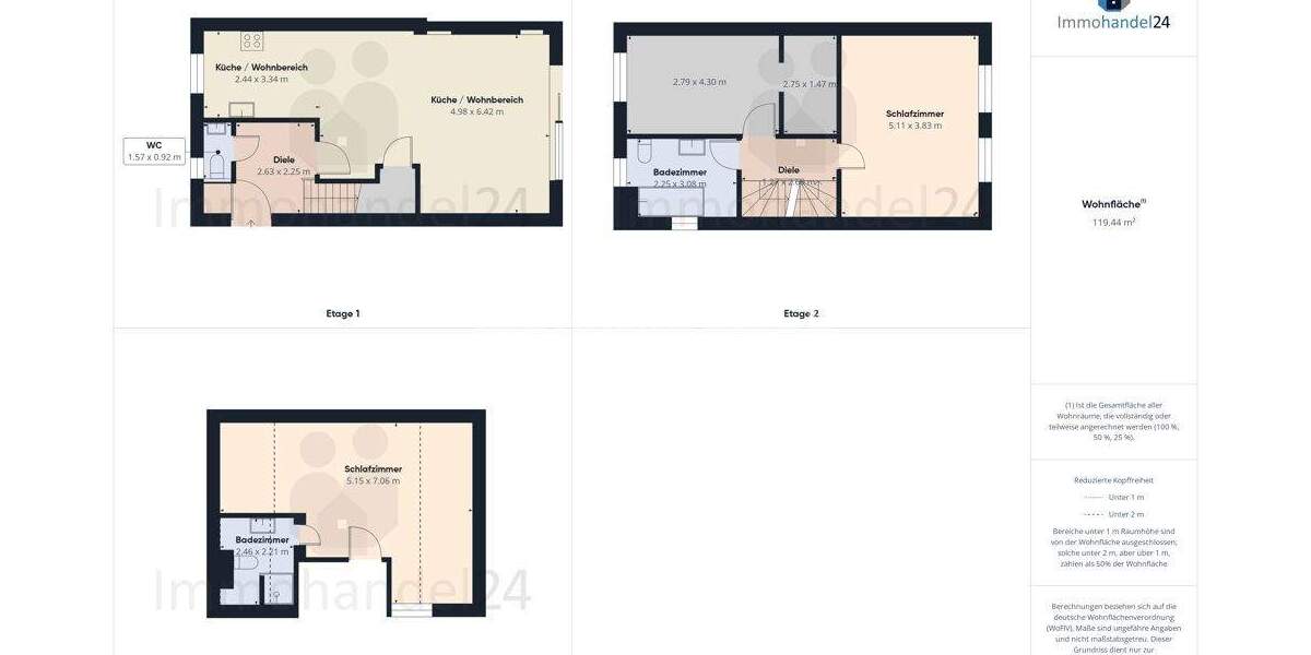 Doppelhaushälfte Hürth / Efferen Efferen - 4 Zimmer, 130 m&sup2;, 799.500&euro; | Angebot:25715567