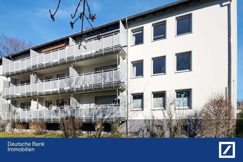 Attraktive Zwei-Zimmer-Wohnung mit Balkon!