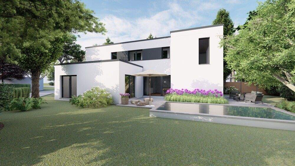 Stilvolle Bauhaus-Villa in exklusiver Waldrandlage von Bensberg - Villa Bergisch Gladbach / Bensberg Bensberg | Angebot:25851535