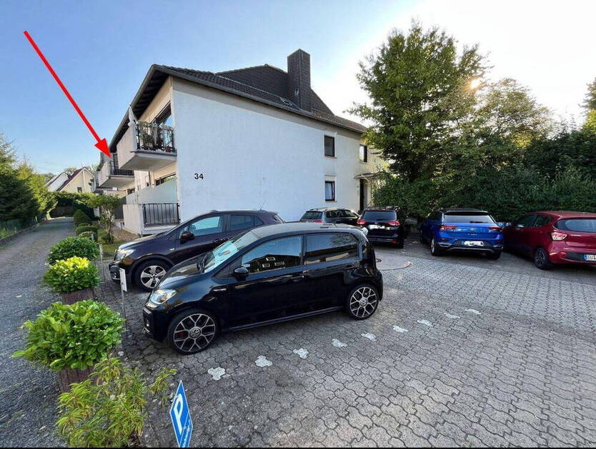 Attraktive 3-Zimmer-Eigentumswohnung mit Balkon, Stellplatz und Top-Lage in Hennef-Geistingen