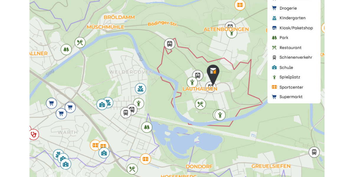 Doppelhaushälfte Hennef (Sieg) Lauthausen - 5 Zimmer, 147 m&sup2;, 499.000&euro; | Angebot:25820082