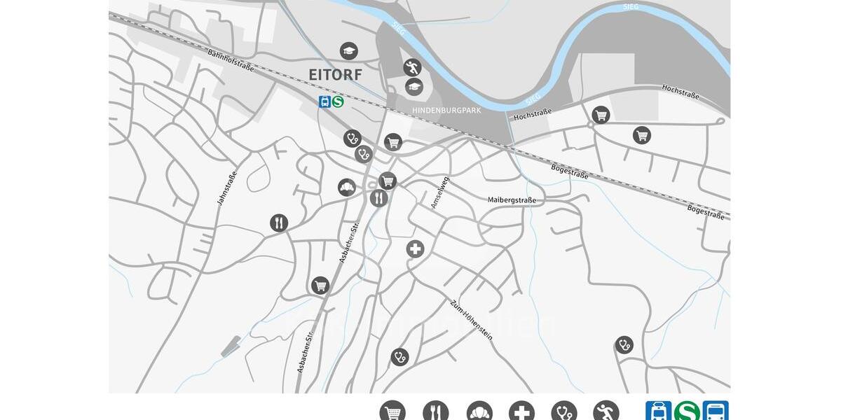 Etagenwohnung Eitorf - 3 Zimmer, 110 m&sup2;, 1.430&euro; | Angebot:25545628