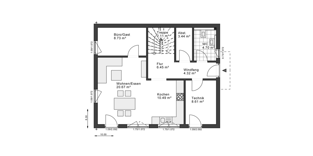 Einfamilienhaus Euskirchen Roitzheim - 4 Zimmer, 142 m&sup2;, 488.100&euro; | Angebot:26155524