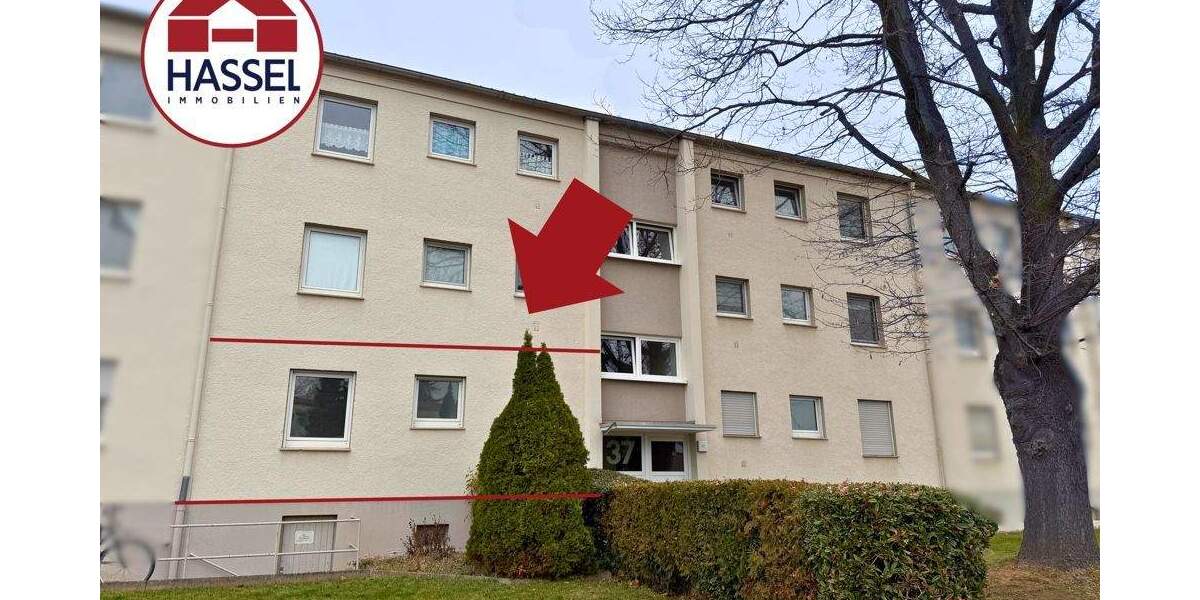 Etagenwohnung Euskirchen Innenstadt - 3 Zimmer, 63 m&sup2;, 590&euro; | Angebot:24779996