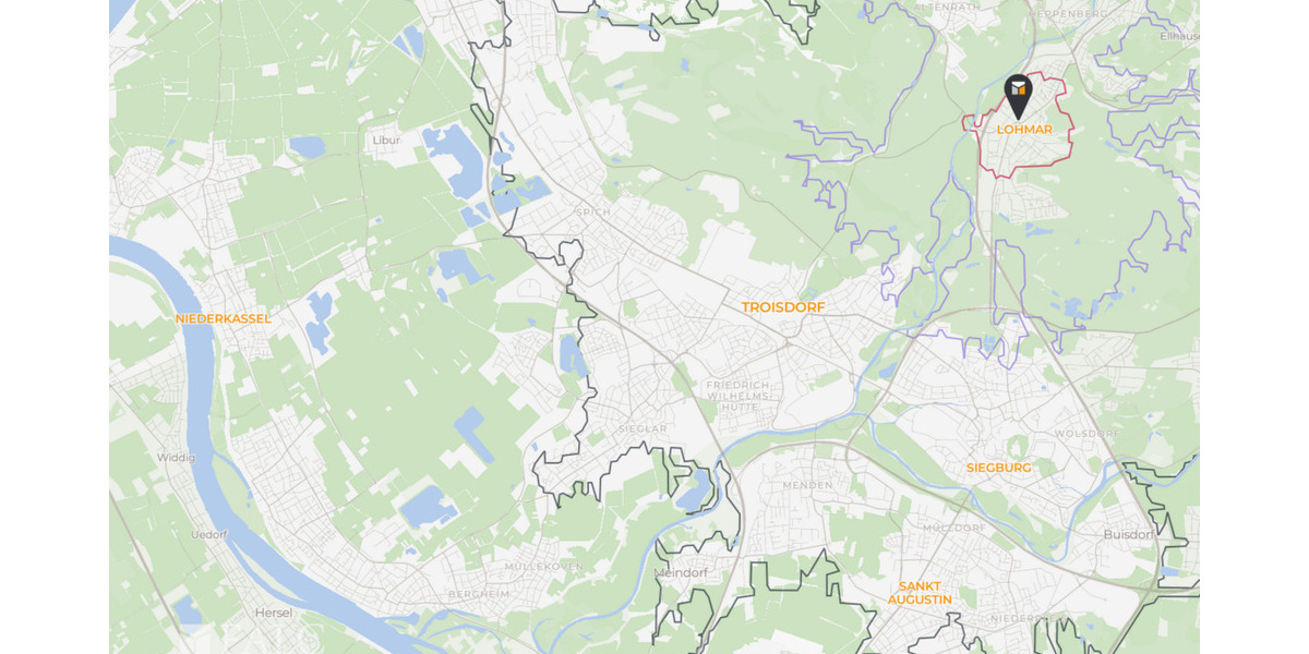 Etagenwohnung Lohmar - 2 Zimmer, 89 m&sup2;, 259.000&euro; | Angebot:24298404