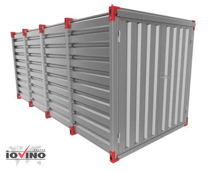 Rabattaktion zur Deutschland-Einführung Werkzeugbox 5 m 2S RED Bauwagen Gartenbox Gerätehaus Box zimmer