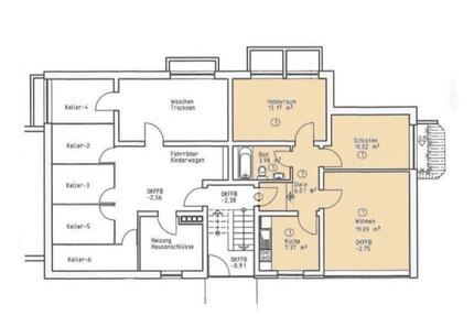 Kernsaniert & Modern: Hochwertige 3-Zimmer-Wohnung 3 zimmer