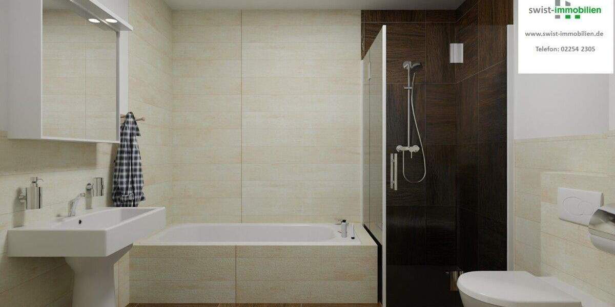 Etagenwohnung Swisttal Heimerzheim - 3 Zimmer, 67 m&sup2;, 197.000&euro; | Angebot:24698452