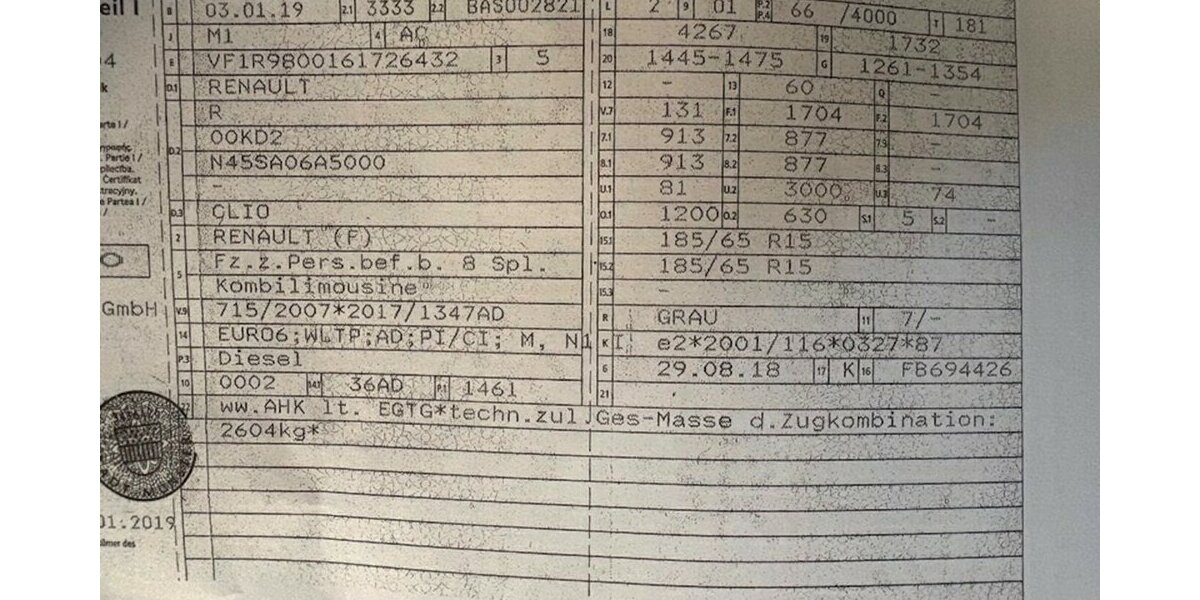 Renault Clio GT1.5dCi90 Klima Navi Temp. Zahnriemen Neu 50.000 km 11.000 &euro; Erftstadt 50374