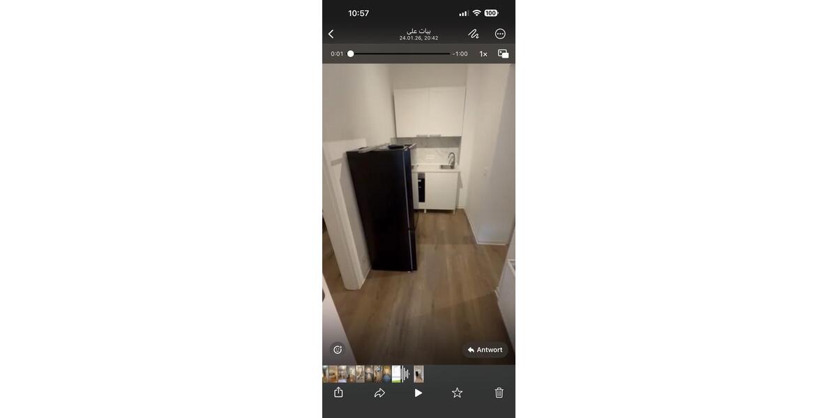 Erdgeschoßwohnung Köln Mülheim - 2 Zimmer, 55 m&sup2;, 1.200&euro; | Angebot:24778433