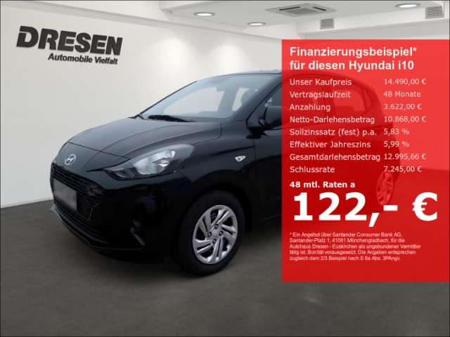 Hyundai i10 9.500 km 14.490 &euro; Euskirchen 53881