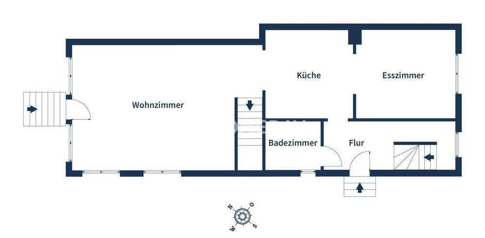 Fortlaufend modernisierte Doppelhaushälfte mit zeitgemäßen Komfort und historischem Flair