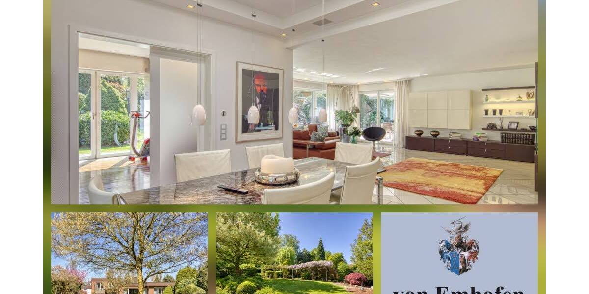 Brühl repräsentatives Wohndomizil mit parkartigem großen Südgrundstück 4 zimmer