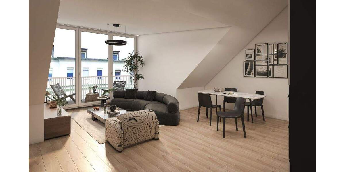 Etagenwohnung Bonn Zentrum - 3 Zimmer, 64 m&sup2;, 489.000&euro; | Angebot:25796643