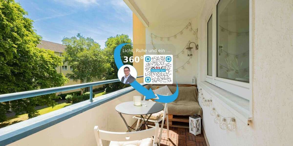Etagenwohnung Bonn Hardtberg - 3 Zimmer, 66 m&sup2;, 212.000&euro; | Angebot:27024394