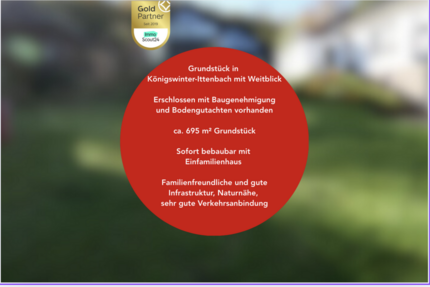 Grundstück Königswinter - 329.000&euro; | Angebot:26011720