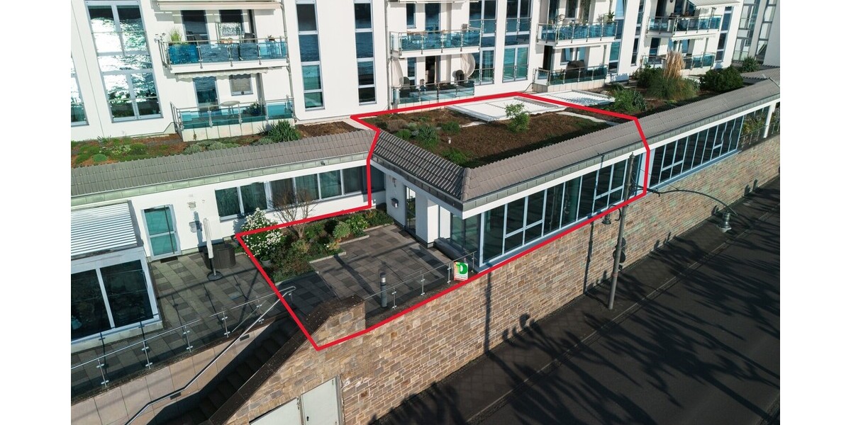 Wohnung mit Panoramablick auf den Rhein - Erdgeschoßwohnung Königswinter Altstadt - City | Angebot:24427721
