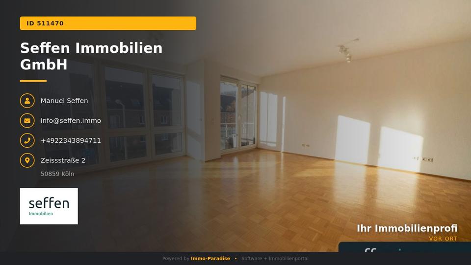 Etagenwohnung Frechen - 3 Zimmer, 88 m&sup2;, 1.083&euro; | Angebot:24816920