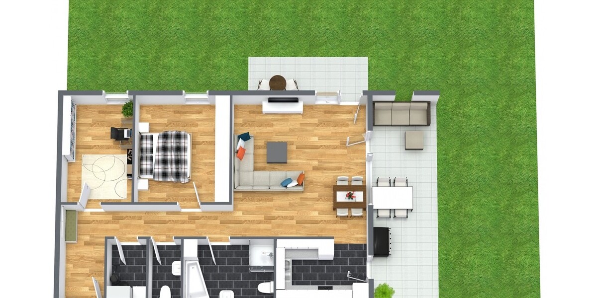 Moderne Neubauwohnung mit Loggia, Terrasse und Garten – inkl. TG-Stellplatz - Erdgeschoßwohnung Königswinter Oberpleis | Angebot:25646878