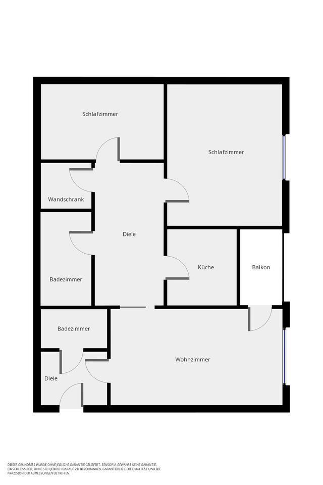 Familienfreundliche, frisch renovierte 3-Zimmer-Wohnung mit Balkon und weitem Blick! zimmer