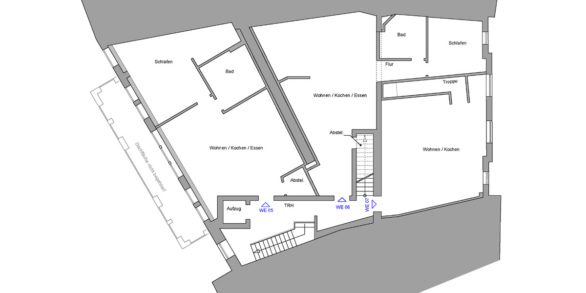 Etagenwohnung Sinzig - 1.5 Zimmer, 75 m&sup2;, 825&euro; | Angebot:25900516