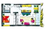 Etagenwohnung Bonn Bad Godesberg - 2 Zimmer, 62 m&sup2;, 189.000&euro; | Angebot:27248894