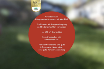 Grundstück Königswinter - 329.000&euro; | Angebot:26011723