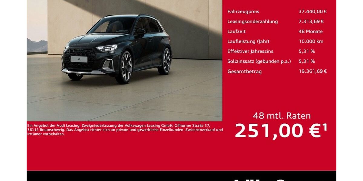 Audi A3 5.500 km 34.220 &euro; Meckenheim / Bonn 53340
