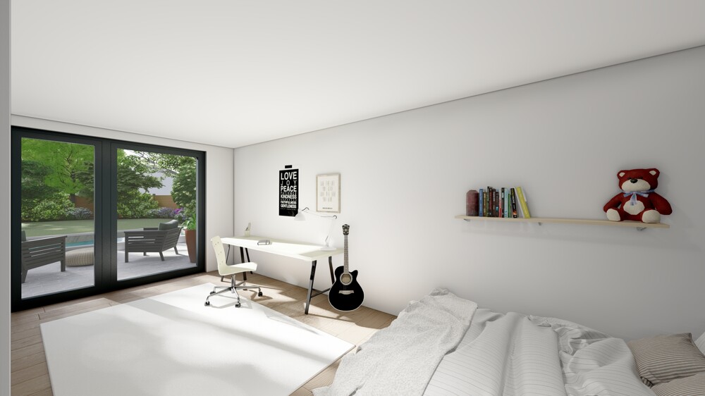 Exklusive Bauhausvilla in ruhiger Bestlage - moderner Luxusbungalow mit Garten und Garage - Villa Bensberg Bensberg | Angebot:27179706