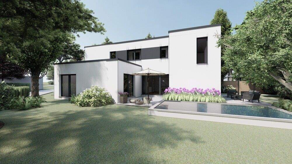 Stilvolle Bauhaus-Villa in exklusiver Waldrandlage von Bensberg - Villa Bergisch Gladbach / Bensberg Bensberg | Angebot:25851535