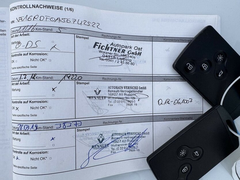 Renault Clio Cargo 2-Si. Klima Navi ServNeu Temp.1Hd EU6 100.000 km 7.250 € Erftstadt 50374