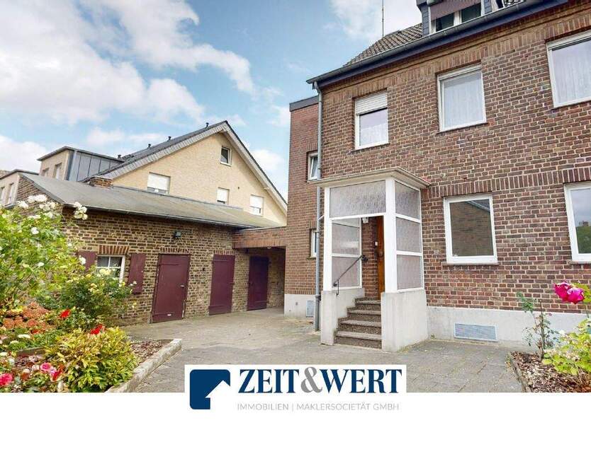 Alt-Hürth! Überwiegend renovierte 2-Zimmer Mietwohnung im Hochparterre mit Sonnenterrasse und Gemeinschaftsgarten in einem ruhigen Wohngebiet! (SN 493 2 zimmer