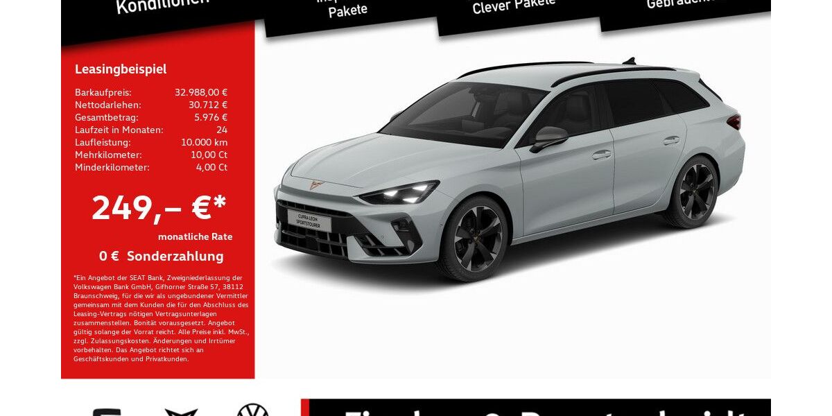 Cupra Leon 22.863 km 32.988 &euro; Lohmar 53797