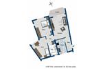 Erdgeschoßwohnung Köln Mülheim - 3 Zimmer, 68 m&sup2;, 948&euro; | Angebot:26359197