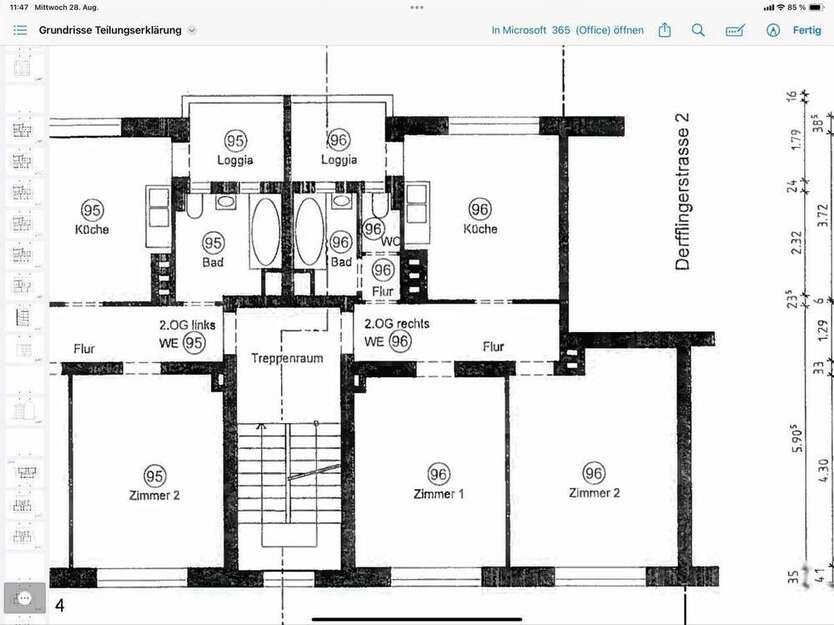Wohnung zum Mieten in Köln 950 € 57.2 m²