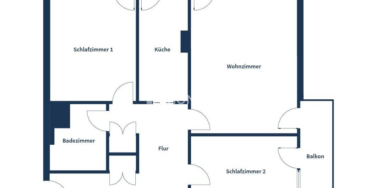 Etagenwohnung Sankt Augustin Niederpleis - 3 Zimmer, 90 m&sup2;, 269.000&euro; | Angebot:26471251
