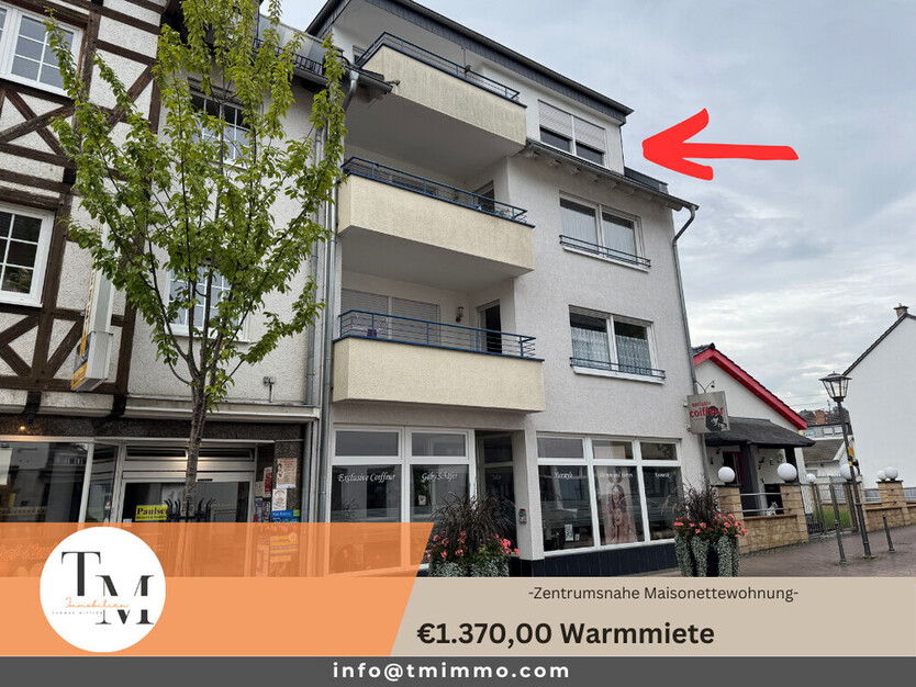 Zentrumsnahe MaisonetteWohnung