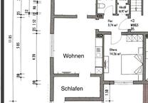 3 Zimmer, Küche Diele Bad zu vermieten!