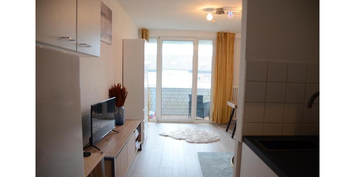 Modernes & voll möbliertes 1-Zimmer-Apartment mit Balkon in Bonn zimmer
