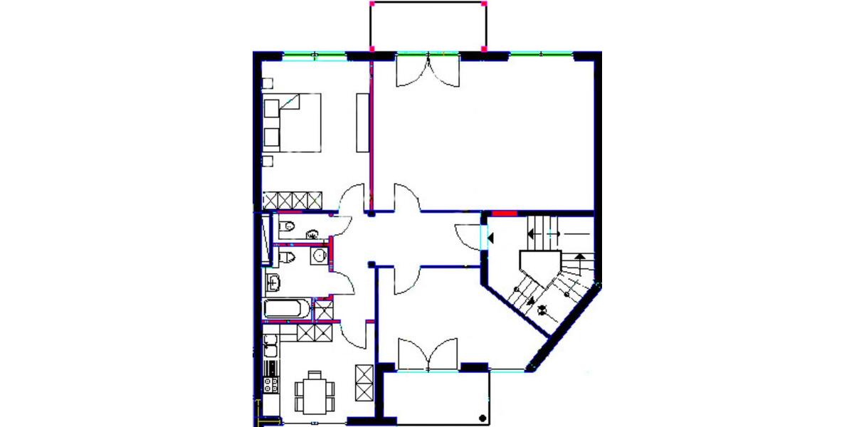 Lichtdurchflutete 3-Zimmerwohnung mit zwei Balkonen 3 zimmer