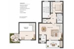 Maisonettenwohnung Bonn Hardtberg - 2.5 Zimmer, 78 m&sup2;, 269.000&euro; | Angebot:27202307
