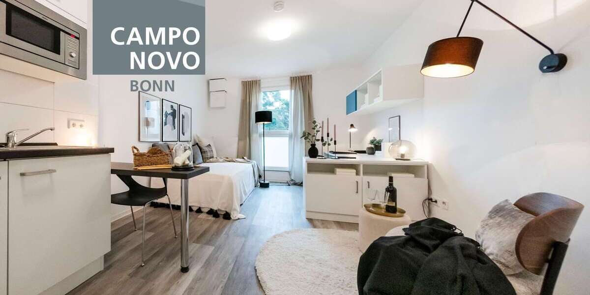 Etagenwohnung Bonn Bonn-Zentrum - 1 Zimmer, 23 m&sup2;, 590&euro; | Angebot:26959636