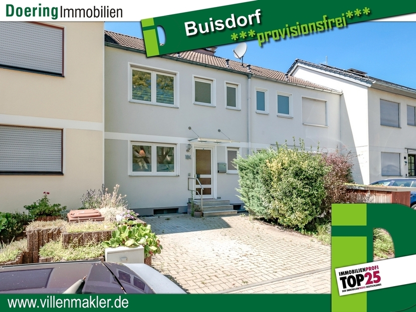 Sofort bezugsfrei: Top gepflegtes Reihenmittelhaus mit ca. 84 m² Wohnfläche + ausgebautes DG
