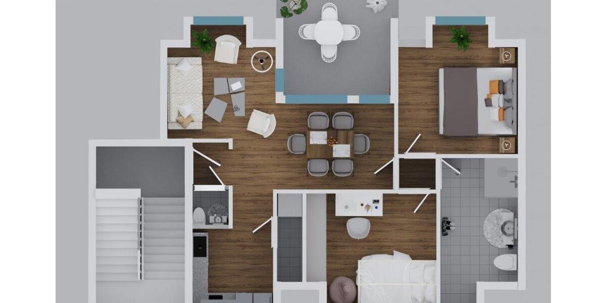 Neue helle Dachgeschoßwohnung mit moderner Heiztechnik im Energiesparhaus Bonn-Endenich - Dachgeschoßwohnung Bonn Dransdorf | Angebot:24049039