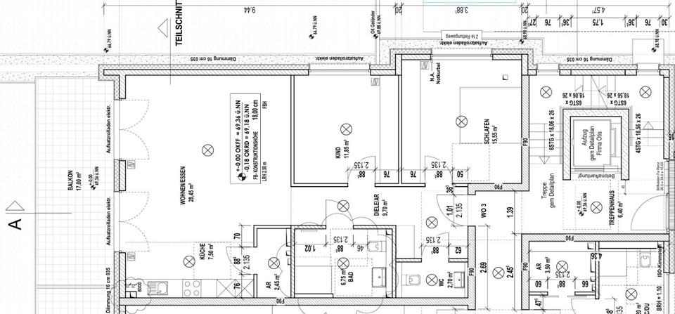 Penthousewohnung klimatisiert mit Balkon mit Blick ins Grüne 2 zimmer