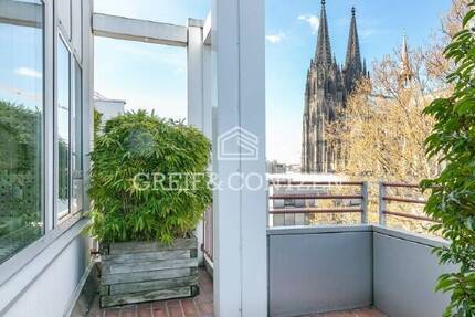 Penthouse-Masionette - Büro mit Domblick zimmer
