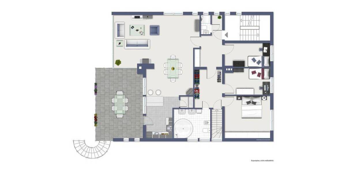 Mehrfamilienhaus + 4 Wohneinheiten + Wellnessbereich + Buisdorf 1 zimmer