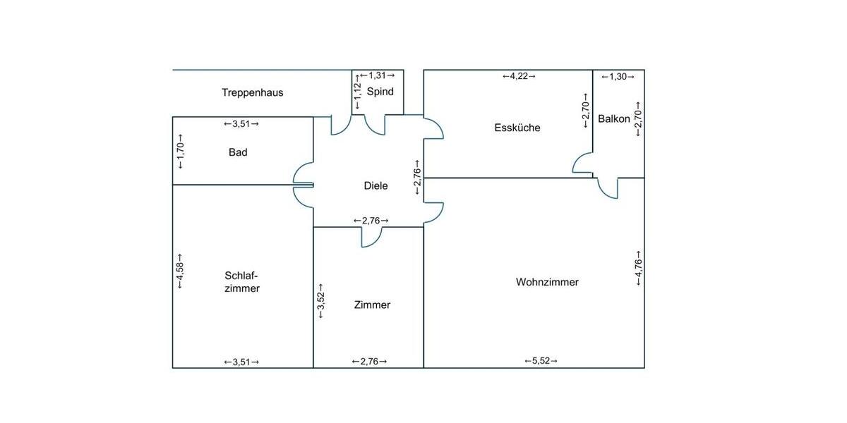 80 qm Wohnung in Köln-Weiden zu vermieten 3 zimmer