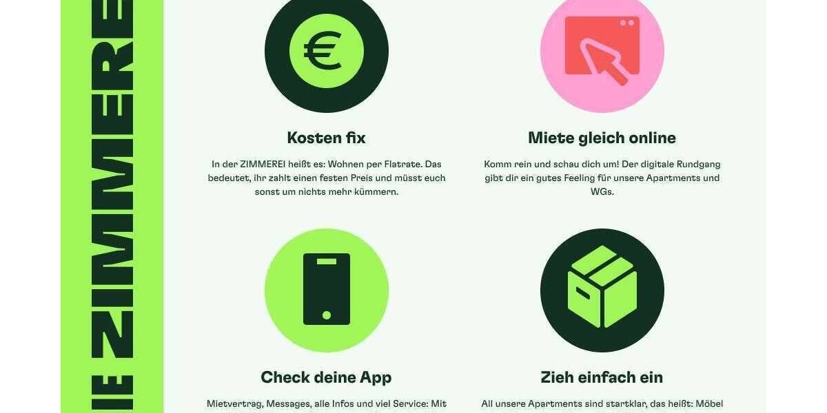 Etagenwohnung Köln Deutz - 1 Zimmer, 31 m&sup2;, 722&euro; | Angebot:24069895