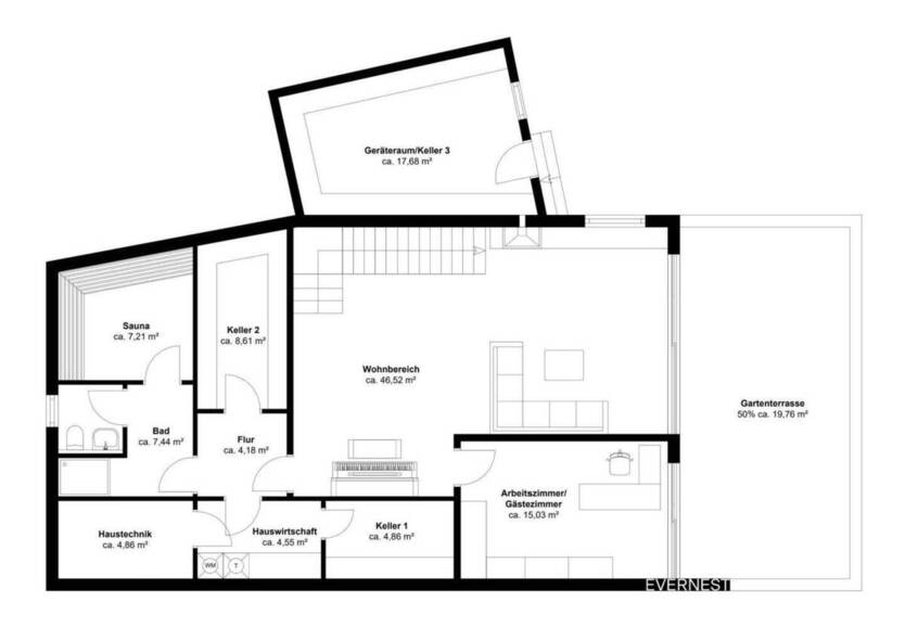 Architektonisches Juwel mit Spa und Smart-Home-Komfort - stilvolles Familienleben in BGL-Nußbaum 6 zimmer